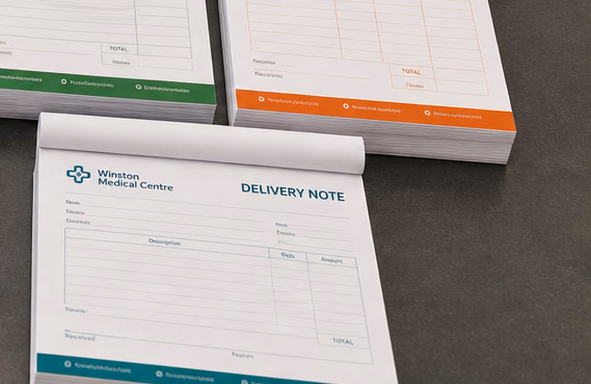 Delivery Note Books Printing image