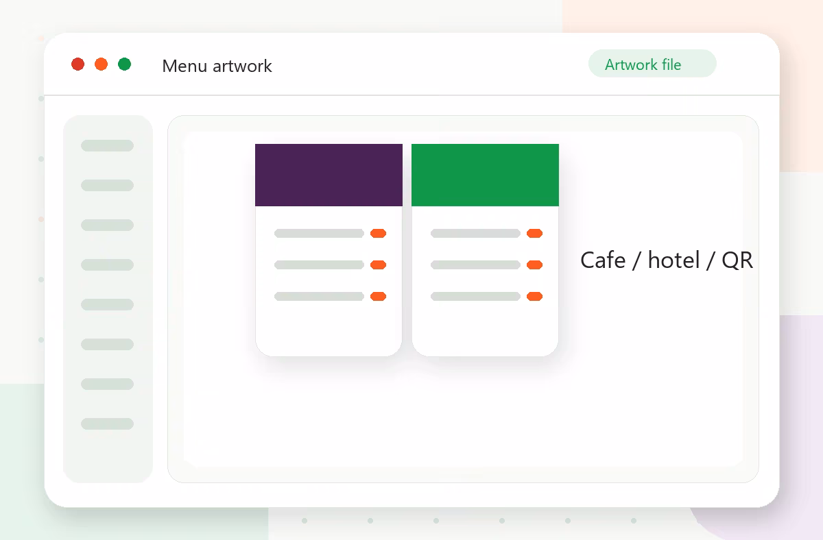 Menu Design image